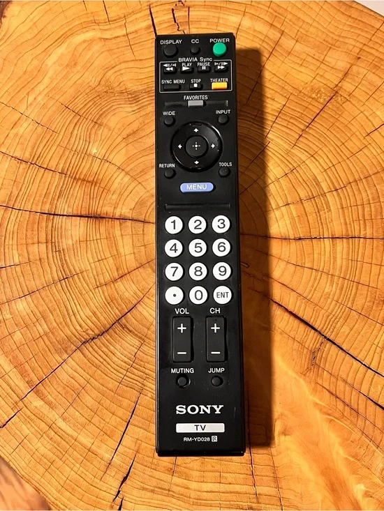 Genuine Sony  RM-YD028 BRAVIA LCD TV Remote Control Tested and Working GUC
