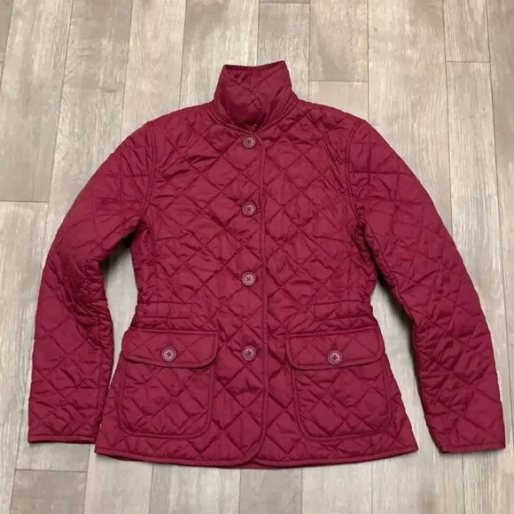 Womens‎ GAP Quilted Button Up Jacket