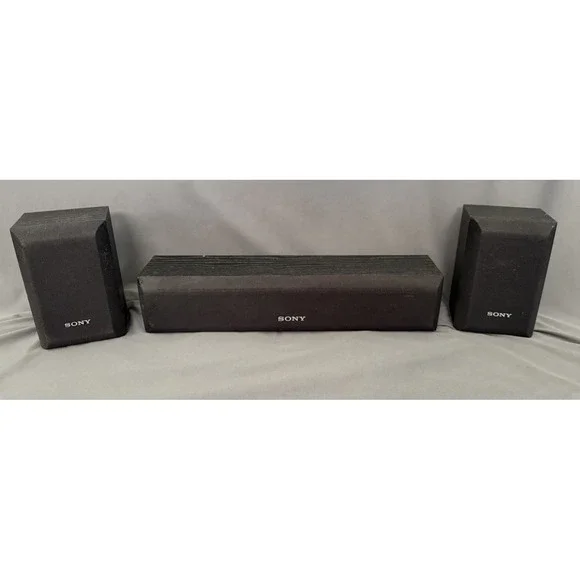 Lot Of 3 Sony Surround Sound Speaker System Set SS-SR3000P 100W Tested