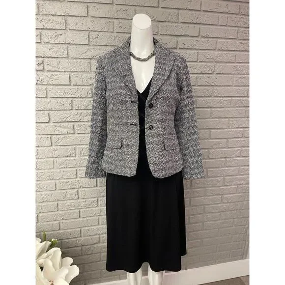 New York & Company Tweed Blazer Size 0 NWT