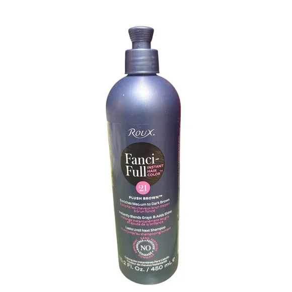 Roux Fanci-Full Instant Hair Color Rinse‎ 21 Plush Brown 15.2oz Unisex