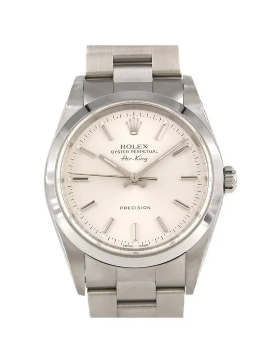 Rolex Air King SS Automatic Winding Number Watch