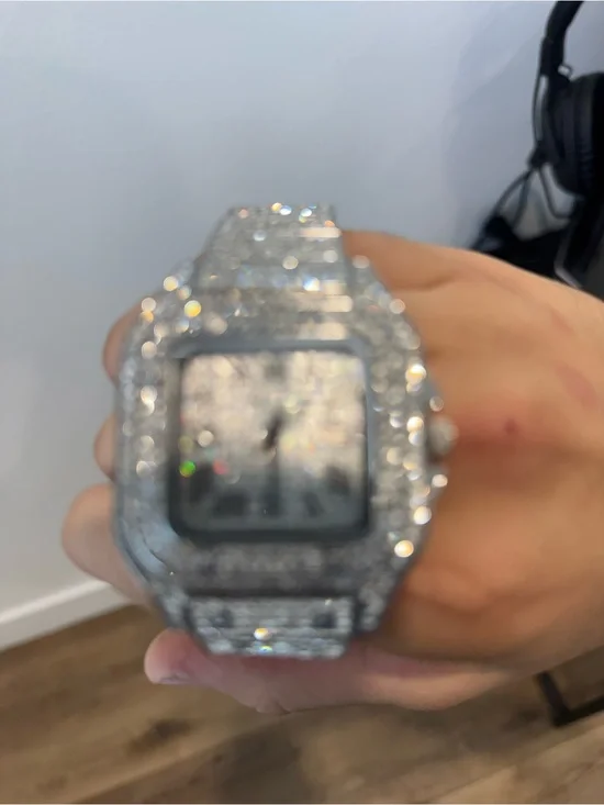Diamond watch Square Face Watch