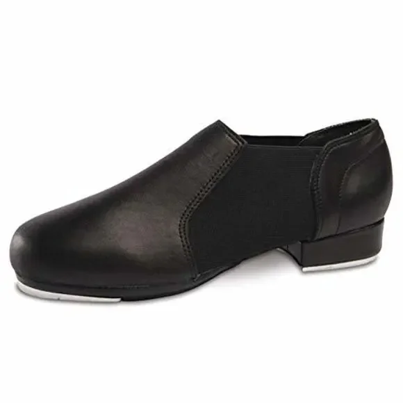 Pre-Owned Dance Tap Shoes Unbranded Kids 4M Slip On Man Made Full Sole