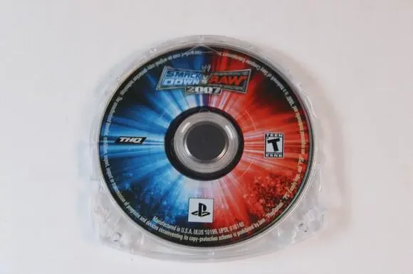 WWE Smackdown Vs Raw 2007 (Sony PSP) Authentic, game only, tested/works