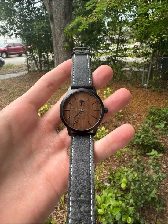 Wood Dial Watch — Viable Harvest