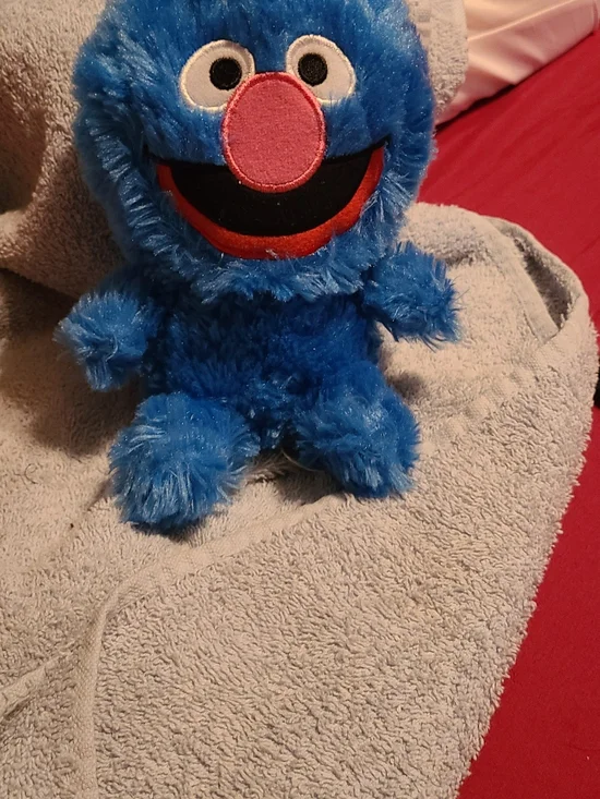 Sesame Street Big Head Dwarf GROVER 10