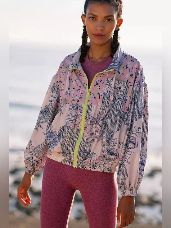 Anthropologie Daily Practice Windbreaker Jacket