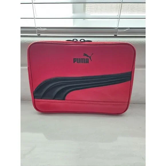 Puma Red and Black Protective Laptop Sleeve