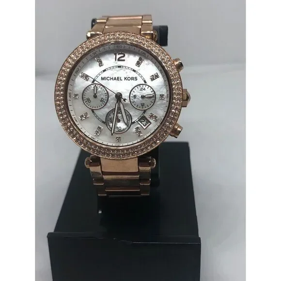 Michael Kors MK5491 Unisex Stainless Steel Analog Dial Quartz Wrist Watch RK318