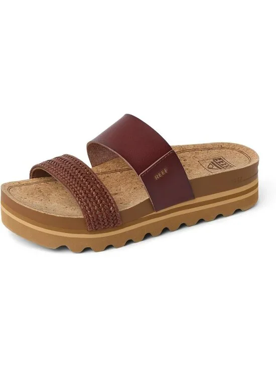 Women's Chocolate Arch Support Ultra Soft Cushion Footbed Platform Sandal Shoes