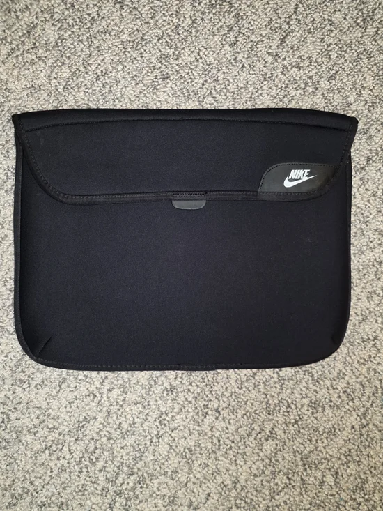 Nike Black Slim Neoprene Laptop Sleeve with Logo Tab