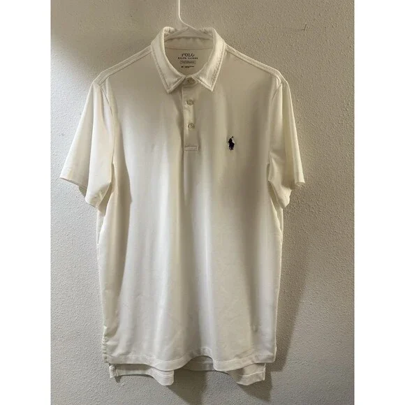 polo ralph lauren polo shirt men, Size M White Chest 44-46