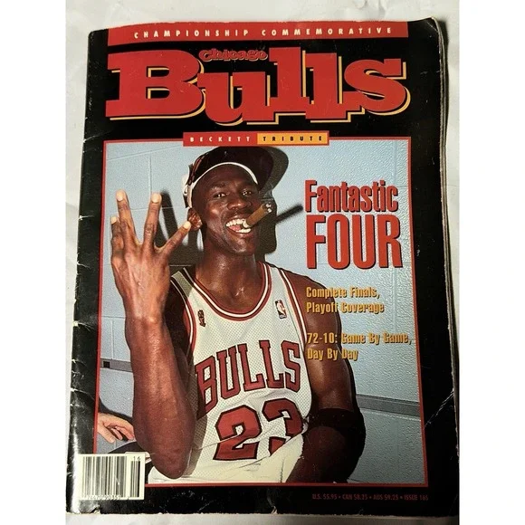 Chicago Bulls 1995–96 Championship‎ Commemorative Beckett Tribute Magazine