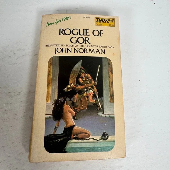 Rogue of Gor John Norman‎ 1981 First Printing DAW Books Sci-Fi Fantasy