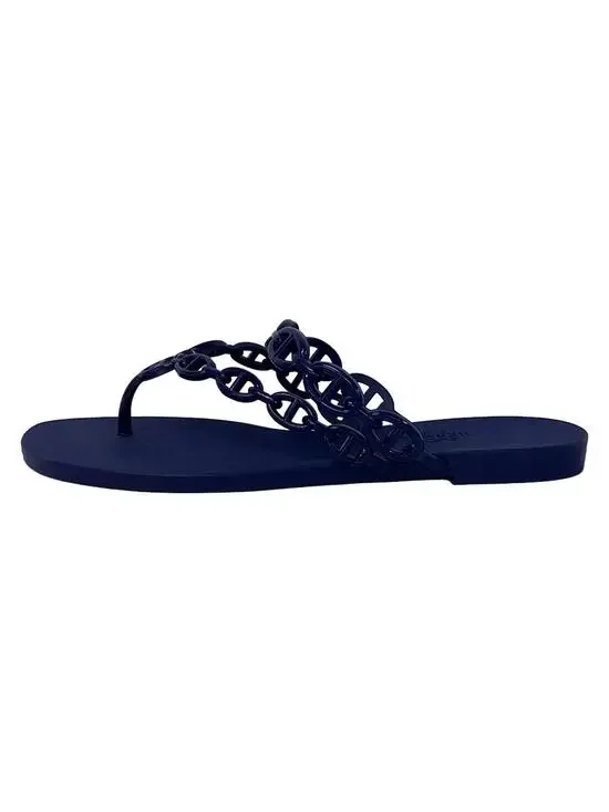 Hermes Island Purple Rubber Women's #295549H53B