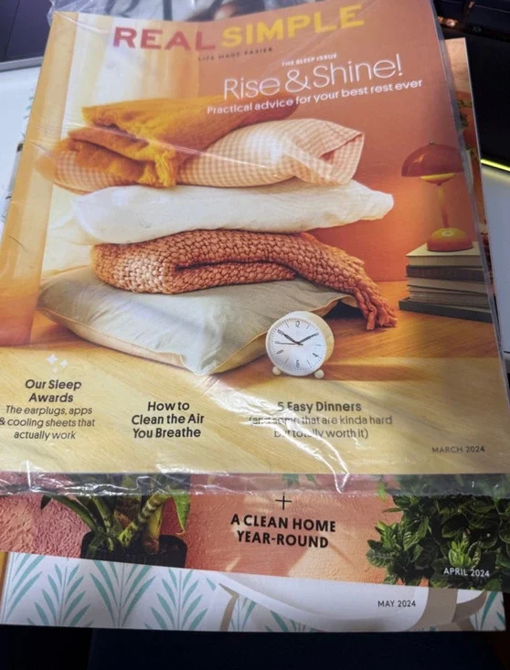 REAL SIMPLE Magazine LOT March April May 2024 Home Organization Plants Decor