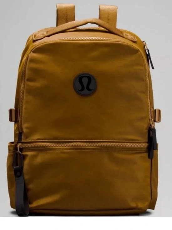 lululemon athletica Men's Mustard Brown Backpack
