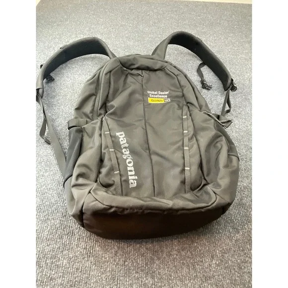 Patagonia Refugio 28L Backpack Black Laptop Bag Global Dealer Quinn CAT Logo