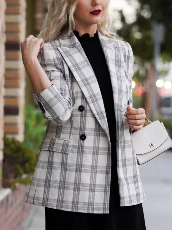 ZARA DOUBLE BREASTED BLAZER