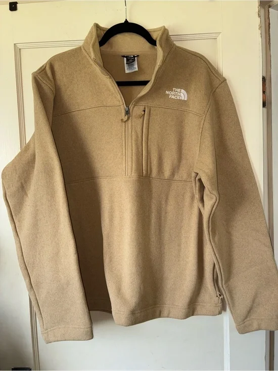 The North Face Quarter-Zip L Gordon Lyons Knit Pullover Men’s Khakistone
