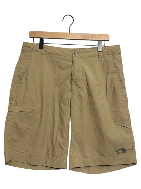 The North Face Men’s Tan Hiking Trail Shorts Size 34 Lightweight Nylon