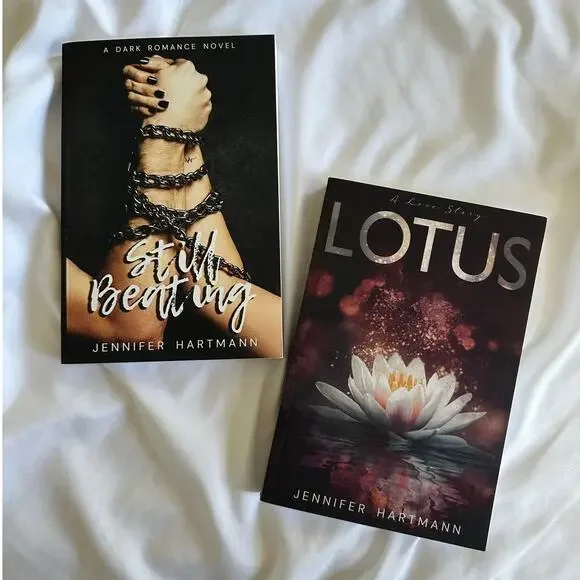 Still Beating & Lotus By Jennifer Hartmann Oop Indie Paperback Bundle