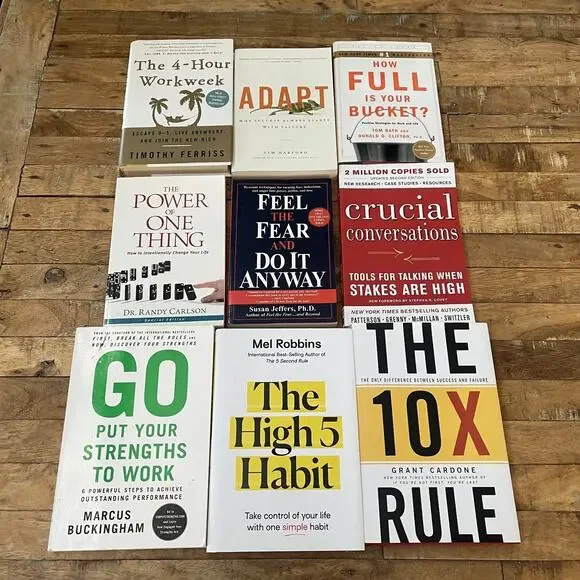 Business & Economics, Self-help 9 Book Lot Different Authors