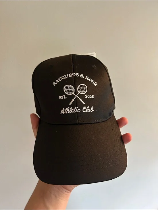 Athletic Club Black Baseball Cap