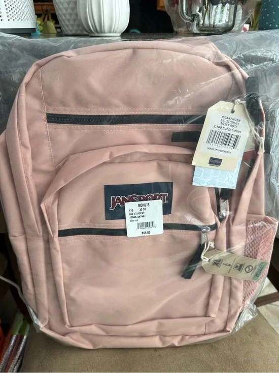 Jansport Blush Pink Classic Student Backpack