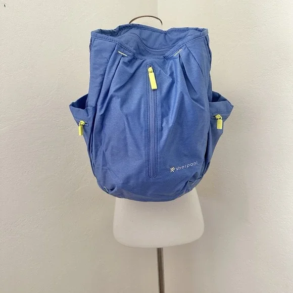 Sherpa Quest Backpack Tote Colbalt Blue Lightweight Travel Daypack NWT