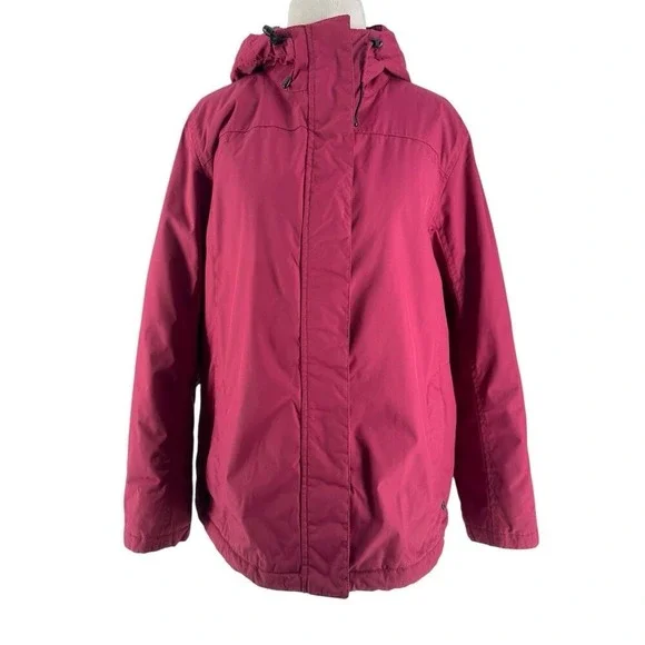 L.L. Bean Women's Pink Winter Warmer Jacket Size Large Petite