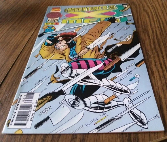 The Adventures Of The X-Men #8 November 1996 Marvel Comics