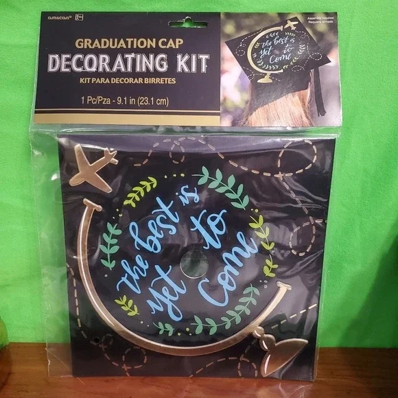Amscan Graduation Cap Topper Decorating Kit 1 PC