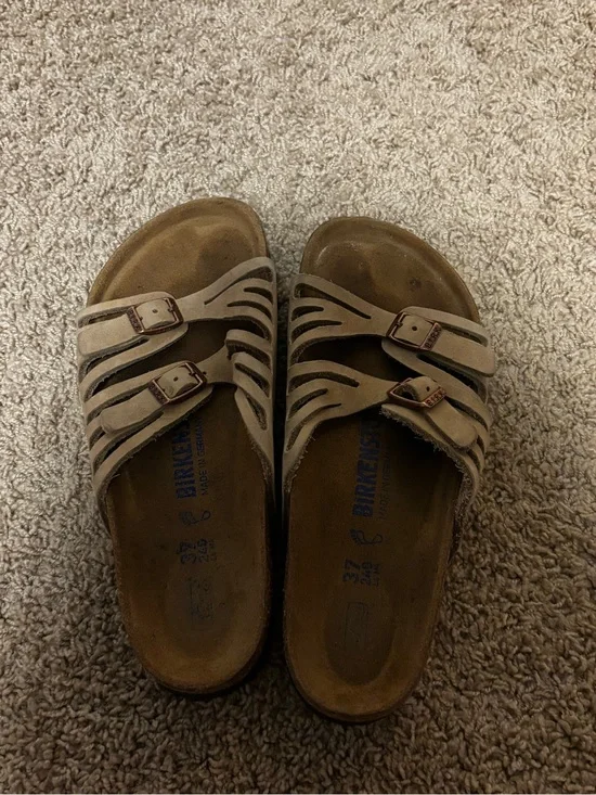Birkenstocks, size 37