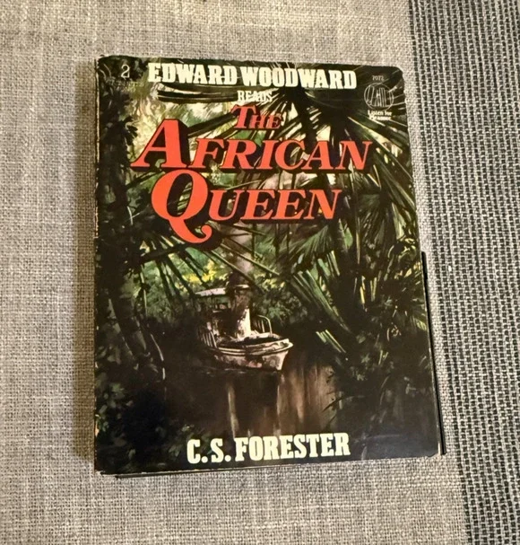 🎧 The African Queen – C.S. Forester | Audiobook Cassette Set (Edward Woodward)
