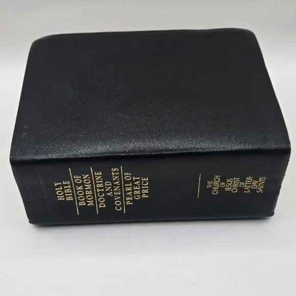 LDS Quad Holy Bible, Book of Mormon, Doctrine & Covenant, Pearl of Great Price