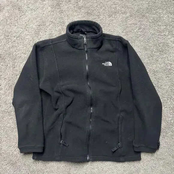 The North Face Full Zip Fleece Jacket Black