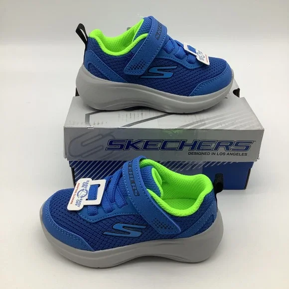 Skechers Kids Toddler Selectors Reset‎ Achieved Easy On Washable Shoes Size 7
