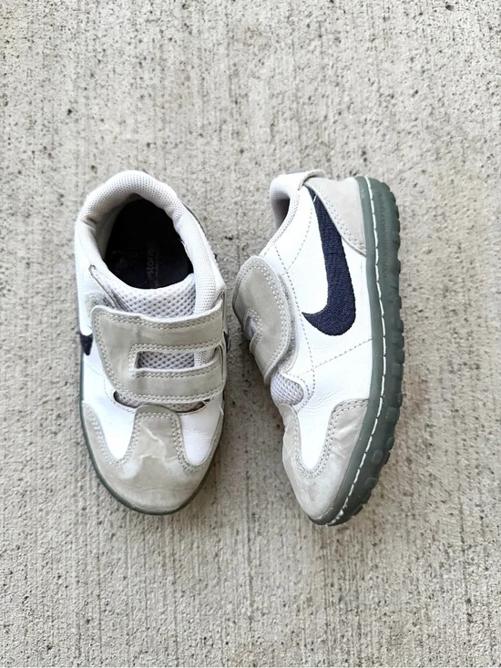 Nike SMS Roadrunner 2 Toddler Shoes White Obsidian Pure Platinum Size 8C