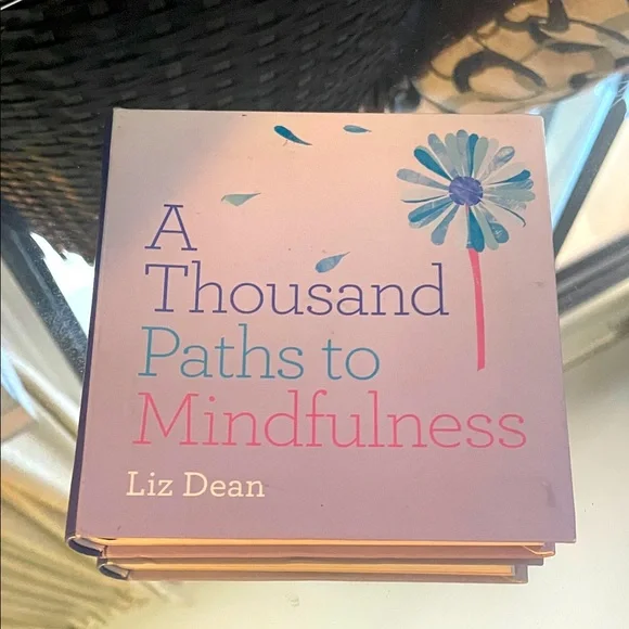 5x5” little coffee table book “A Thousand Paths to Mindfulness”