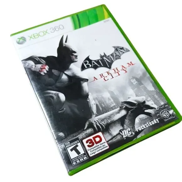 Batman Arkham Asylum & City Microsoft‎ Xbox 360 Lot Of 2 CIB Games/Not Tested