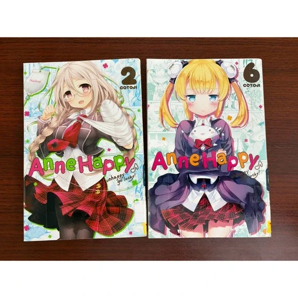 Anne Happy, Vol 2 And Vol 6 Manga Japanese Paperback By Cotoji English Yen Press
