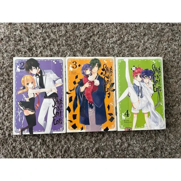 Spirits & Cat Ears, Vol. 2, 3, 4 Books Manga Paperback By Nakayama, Miyuki