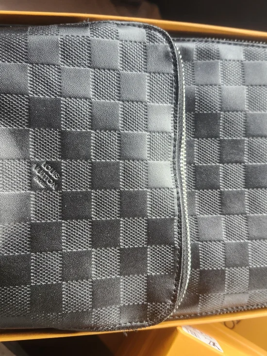 Rep Louis Vuitton Black Damier Graphite Canvas Crossbody Messenger For Men