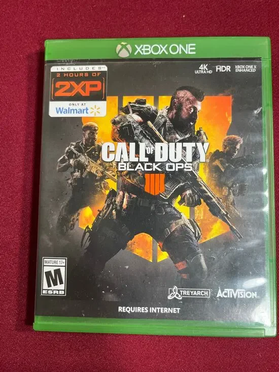Xbox One Call Of Duty Black Ops 4-Tested Good Working Cond