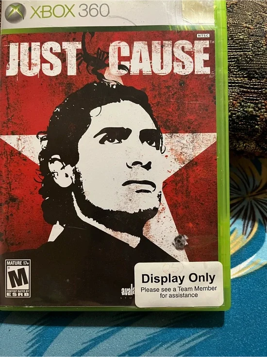 Just Cause - Red & White Game Case Xbox 360
