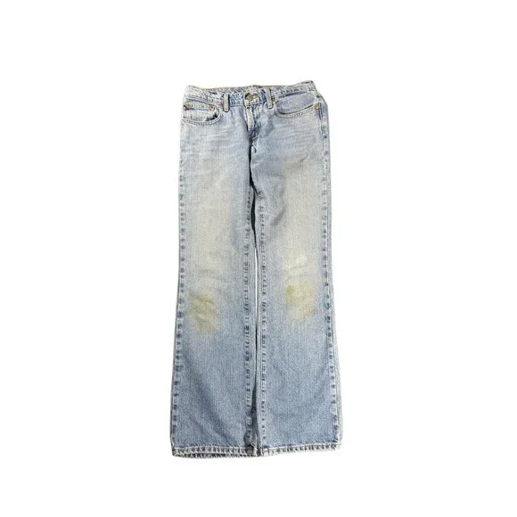 Polo Ralph Lauren Kelly Jean Light Wash Straight Leg Denim 6x32