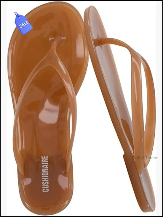 Jelly Flip Flops Flexible Sole Summer Sandals Waterproof