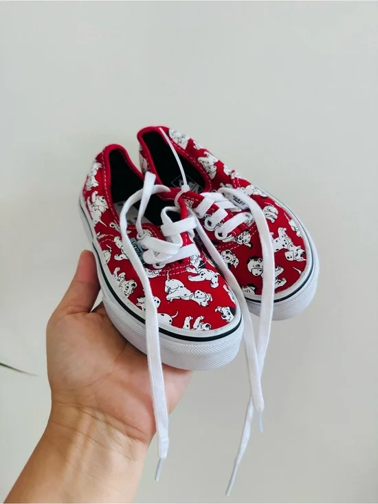 Dalmatian htf vans toddler 10.5 in like new condition